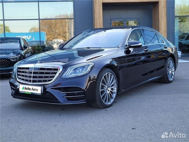 Mercedes-Benz S-класс 4.0 AT, 2019, 48 869 км