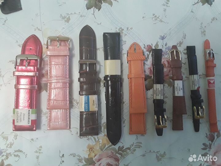 Ремешки для часов, кожа натуральная, новые СССР