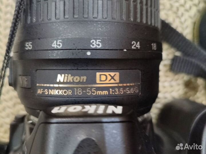 Зеркальный фотоаппарат nikon d3100