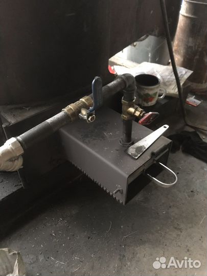 Горелка на отработке