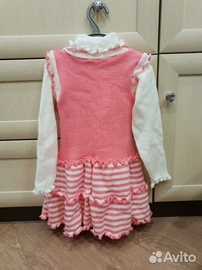 Костюм для девочки водолазка+ сарафан