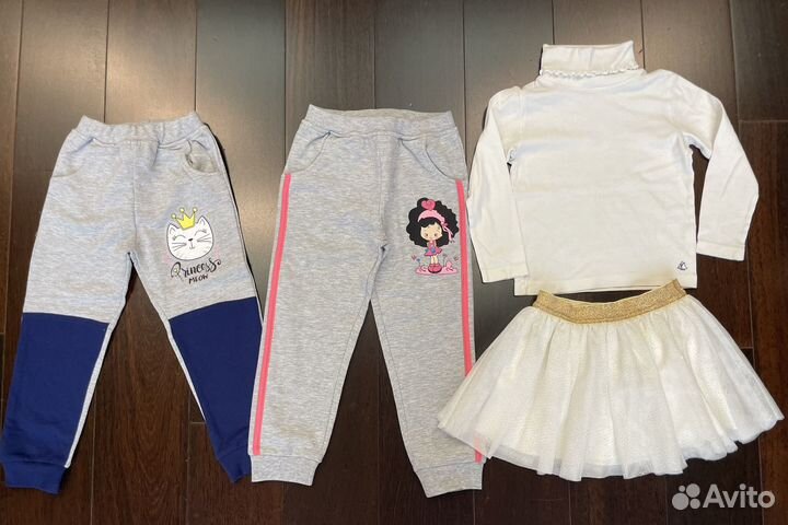 Вещи пакетом на девочку 104