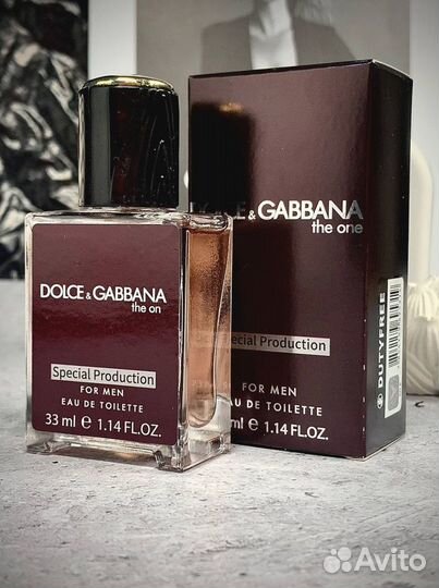 Dolce gabbana the one 33мл мужские