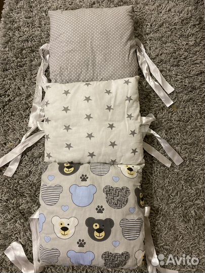 Бортики в детскую кроватку