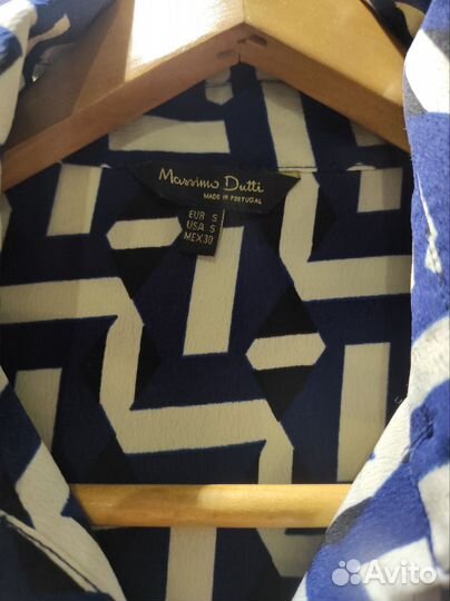 Massimo dutti платье -рубашка