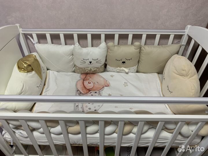 Бортики в детскую кроватку