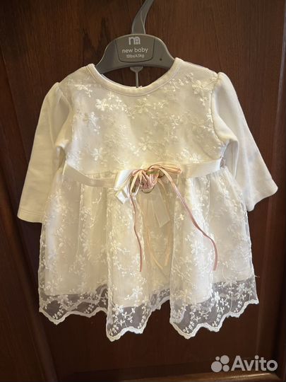 Платье на девочку 80