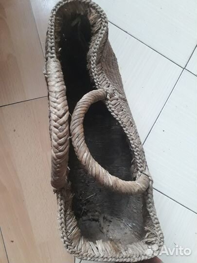 Сундук плетеная корзина СССР