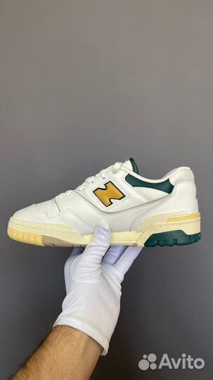 Кроссовки New Balance 550 green yellow