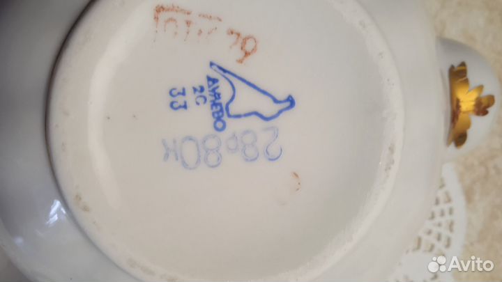 Заварной чайник и молочник, Дулево