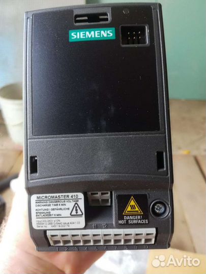 Преобразователь частоты Siemens