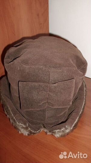 Шапка женская теплая искусственный мех р.57