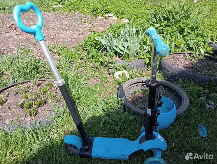 Самокат детский трехколесный