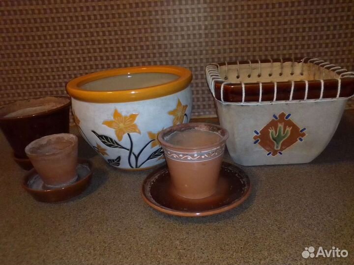 Горшки для цветов из керамики