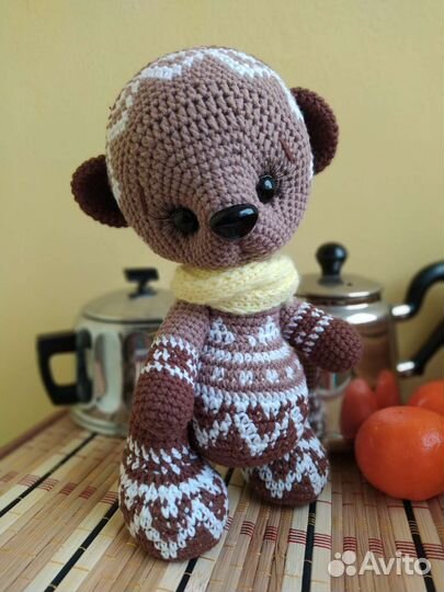 Вязаные игрушки ручной работы