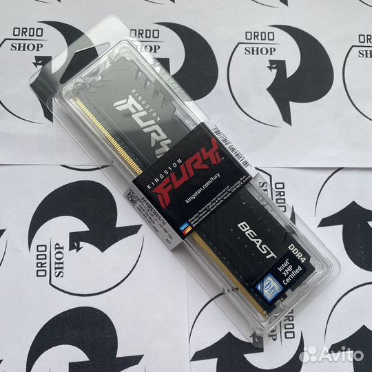 Оперативная память kingston beast ddr4 16gb 3200