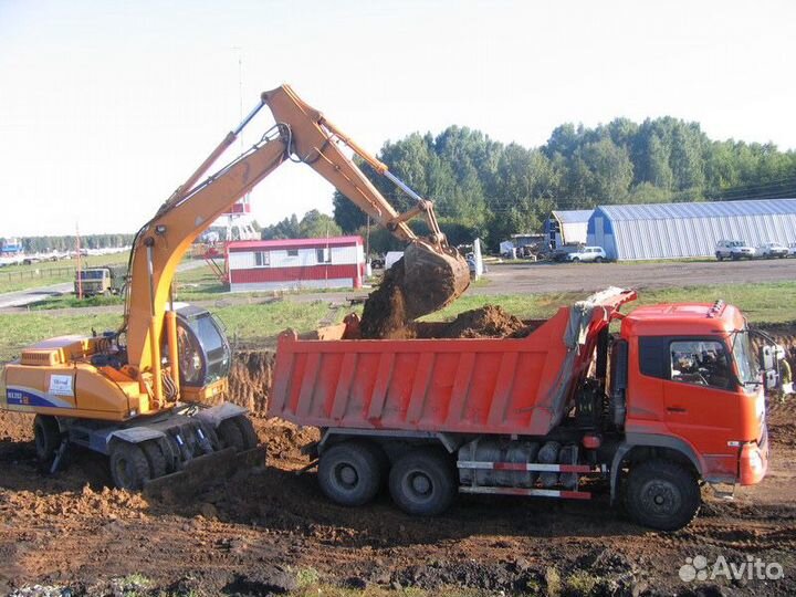 Вывоз грунта 