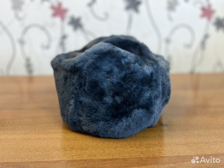 Шапка ушанка зимняя милицейская 56 размер