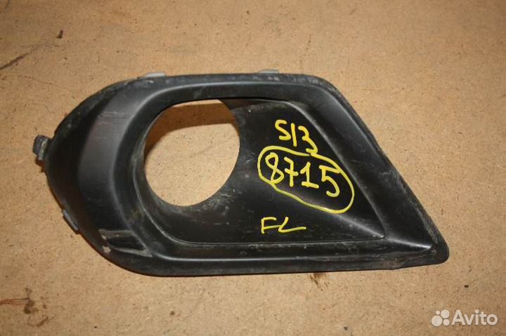 Заглушка бампера subaru forester S13 перед лево