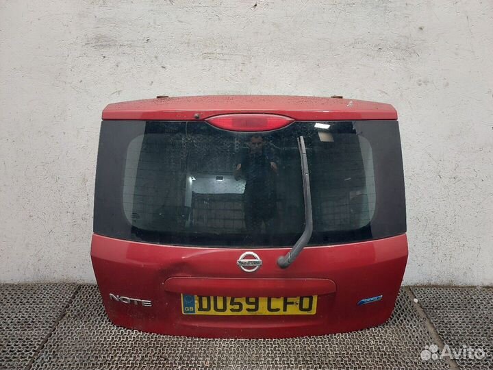 Подсветка номера Nissan Note E11, 2009