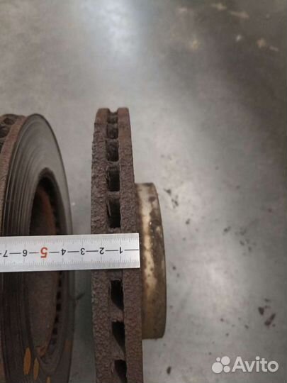 Диски тормозные на тойоту Авенсис т250