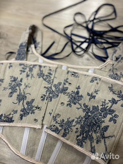 Топ корсет женский на шнуровке