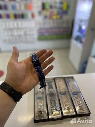 Блочные браслеты для Apple Watch 42-49mm