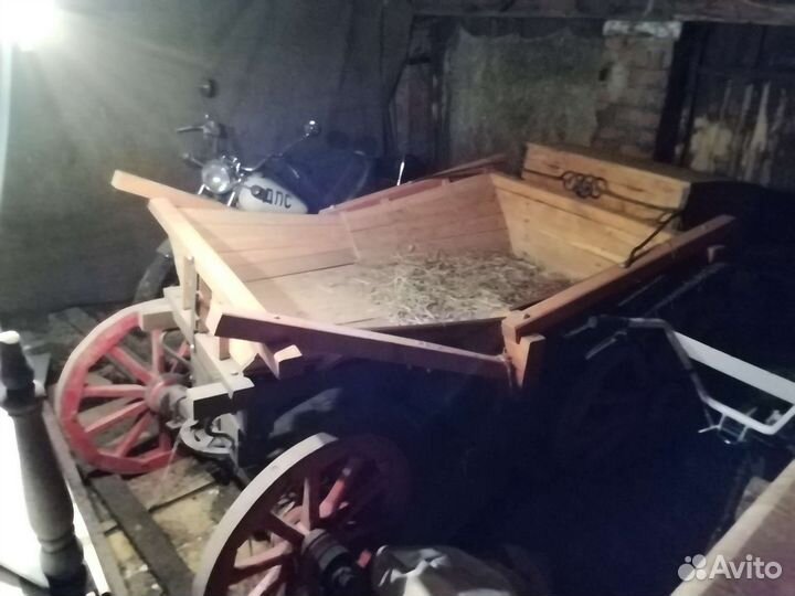 Телега для лошади