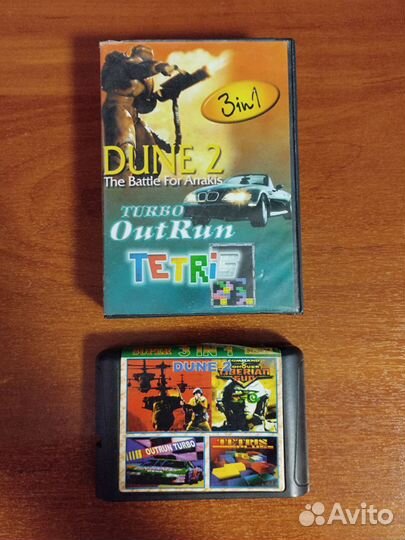 Кассета картридж для приставки Sega Сега