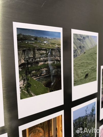 Печать магнитных фотографий Инстакс, Полароид