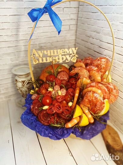 Мужской букет с раками