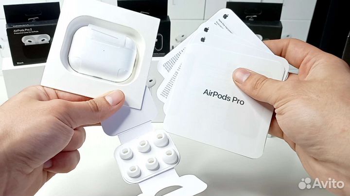 Airpods Pro 2 (Оригинальный микрофон, Видеообзор)