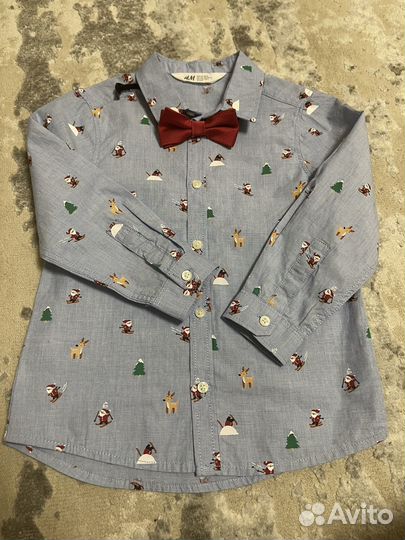 Рубашка на мальчика 110