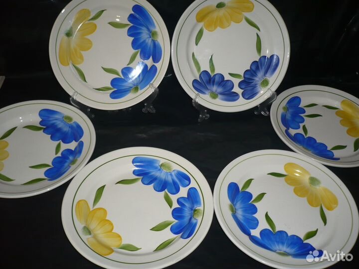 Винтажные тарелки -Зик-Конаково