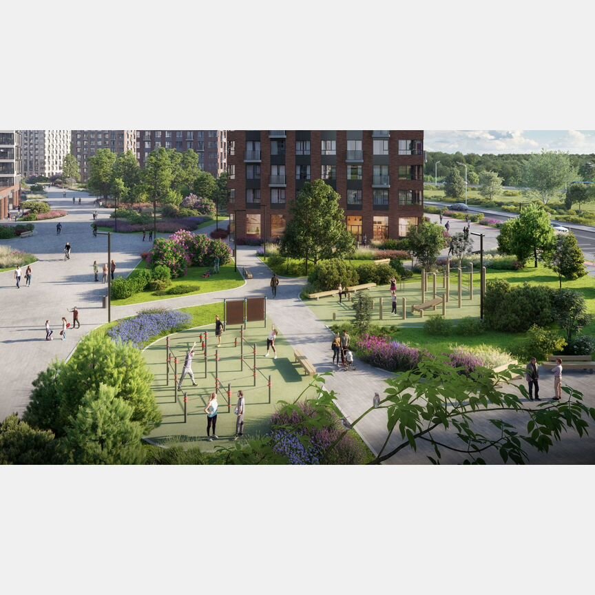 1-к. квартира, 35,8 м², 8/9 эт.