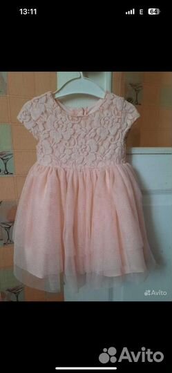 Платье для девочки 80