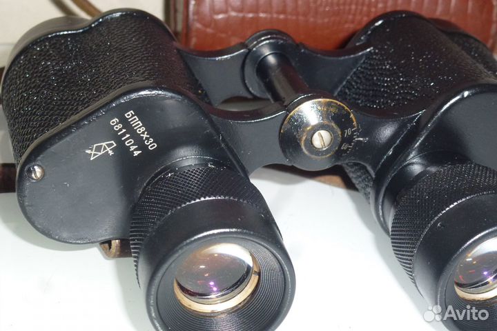 Советский полевой Бинокль бпп 8Х30 1968 г.СССР