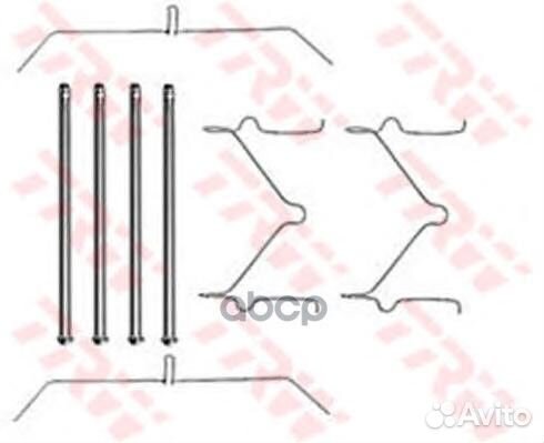 PFK290 451129000 ремк-т торм.колодок пер Toy