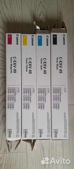 Картриджи C-EXV 49