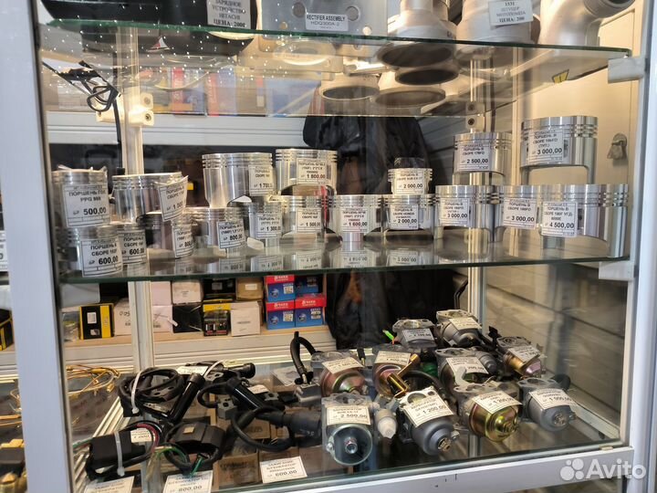 Цилиндр, поршень, палец, кольца