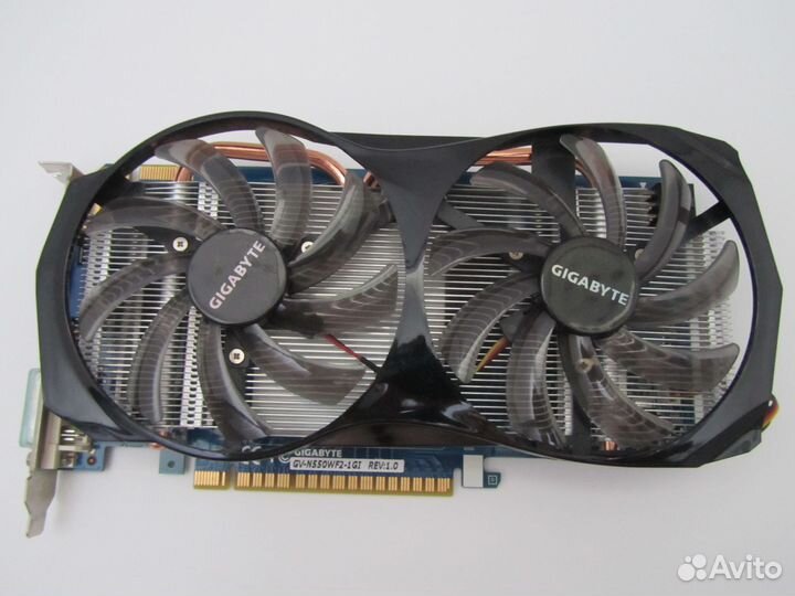 Видеокарта Nvidia Geforce GTX550 Ti