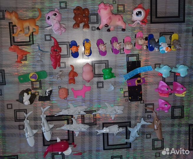 Киндер сюрприз серии звери животные