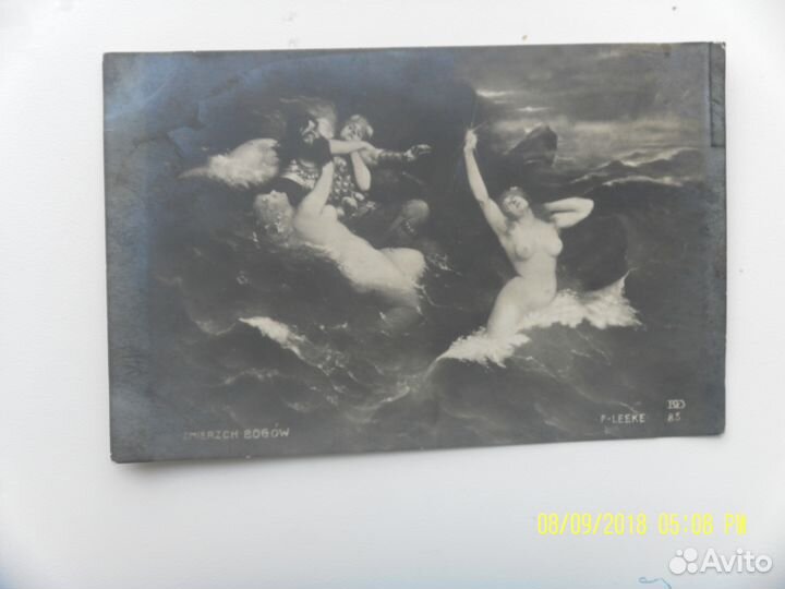 Старинные открытки.Открытка с Сталиным