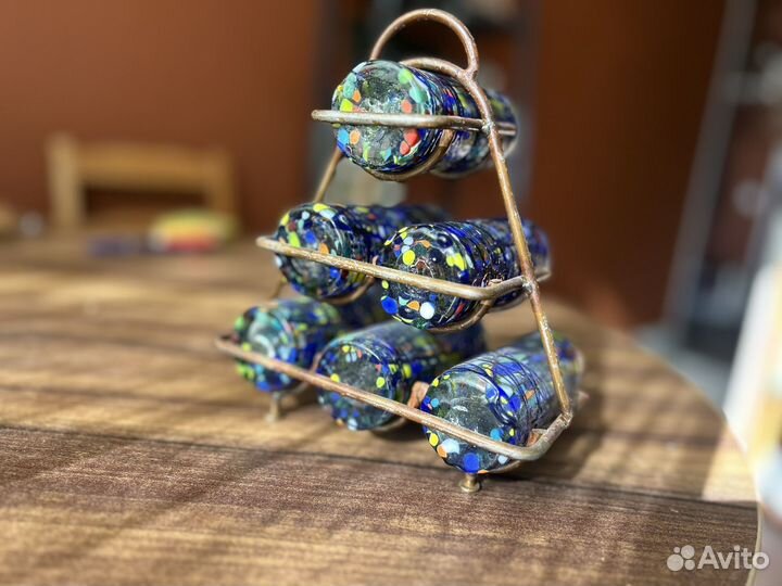 Набор рюмок ручной работы, 6 шт