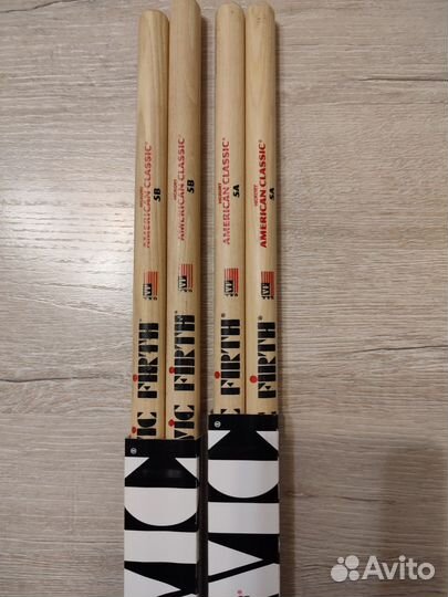 Барабанные палочки Vic Firth