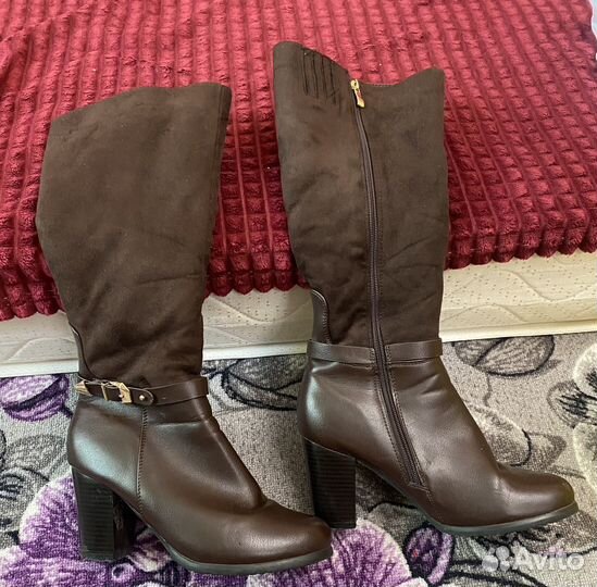 Зимние женские сапоги 38