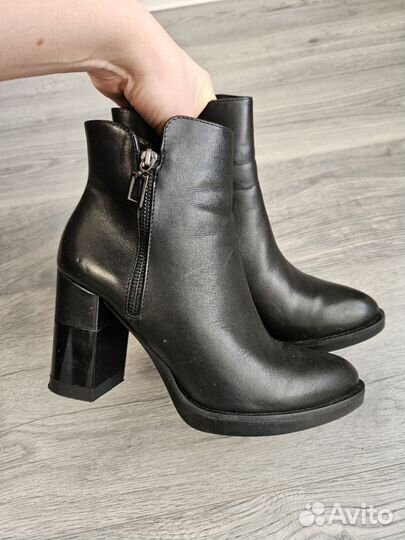 Ботильоны Gino rossi 38р кожаные женские