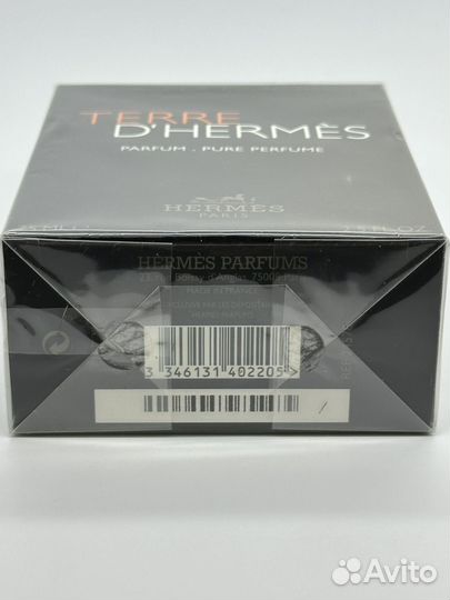 Hermes Terre d'Hermes Parfum 75 мл