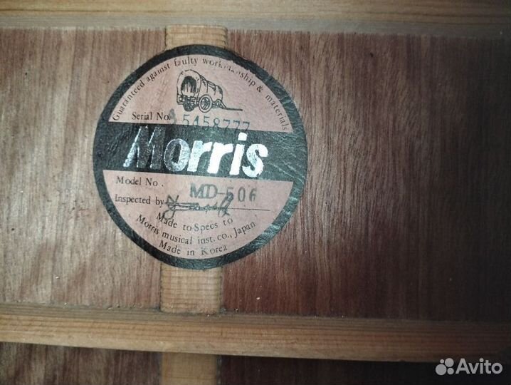 Гитара Morris MD-506 Корея