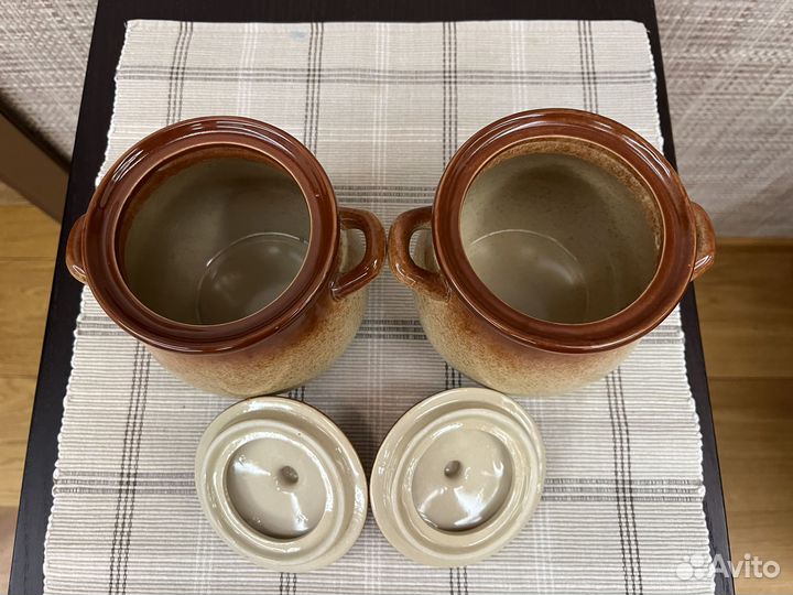 Горшочки для запекания 2шт